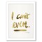 I Cant Even by Cat Coquillette Frame  - Americanflat